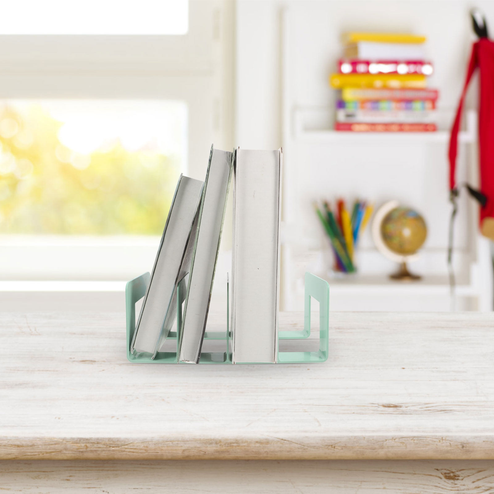 Magazine Holder Rack - Organizador de libros de escritorio, estante