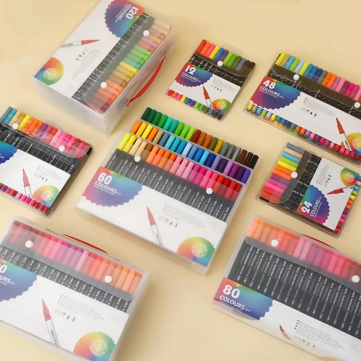 Correction Pen Fine - Juego de marcadores de 12-120 colores,