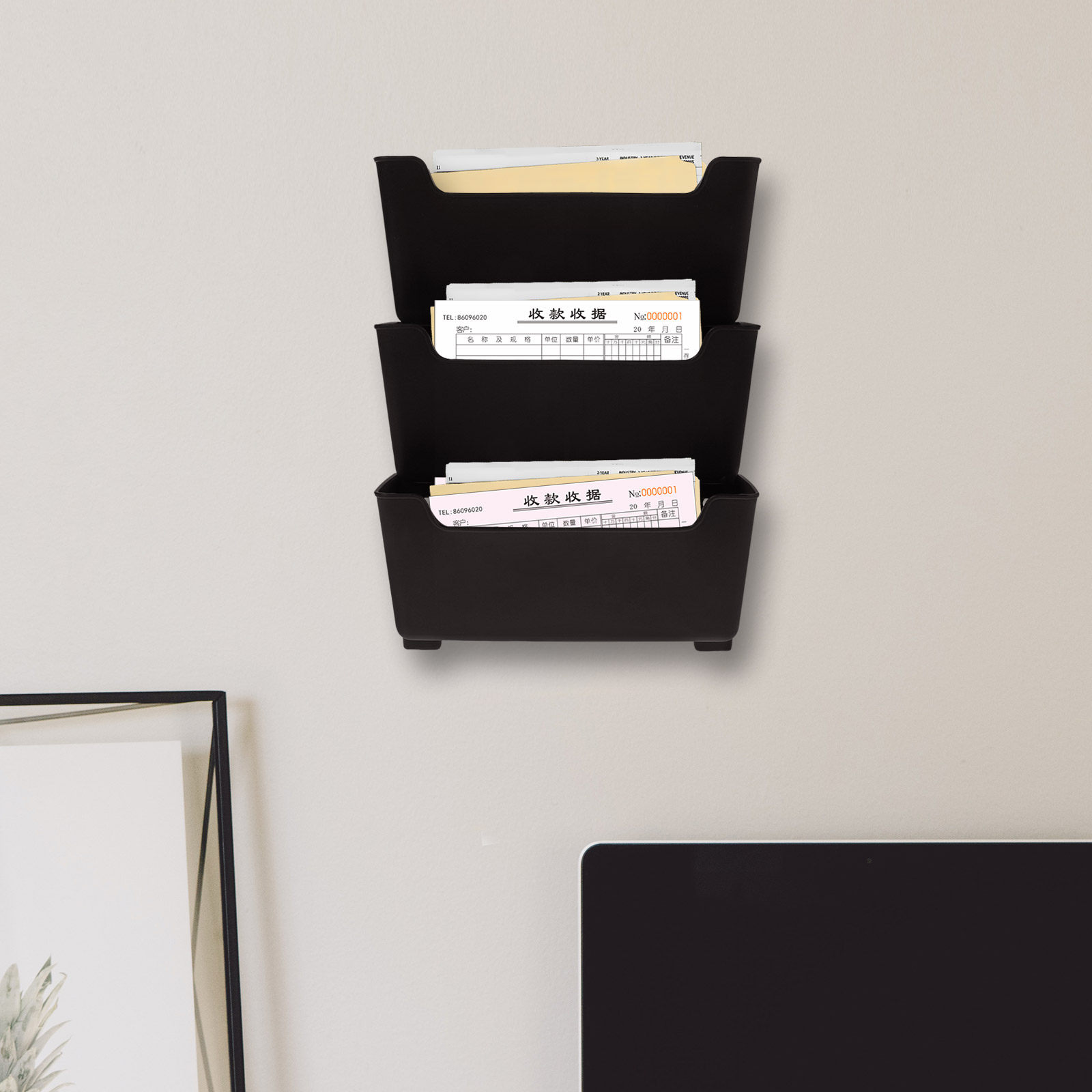 Magazine Holder Rack - 1 Juego de Organizador de Archivos