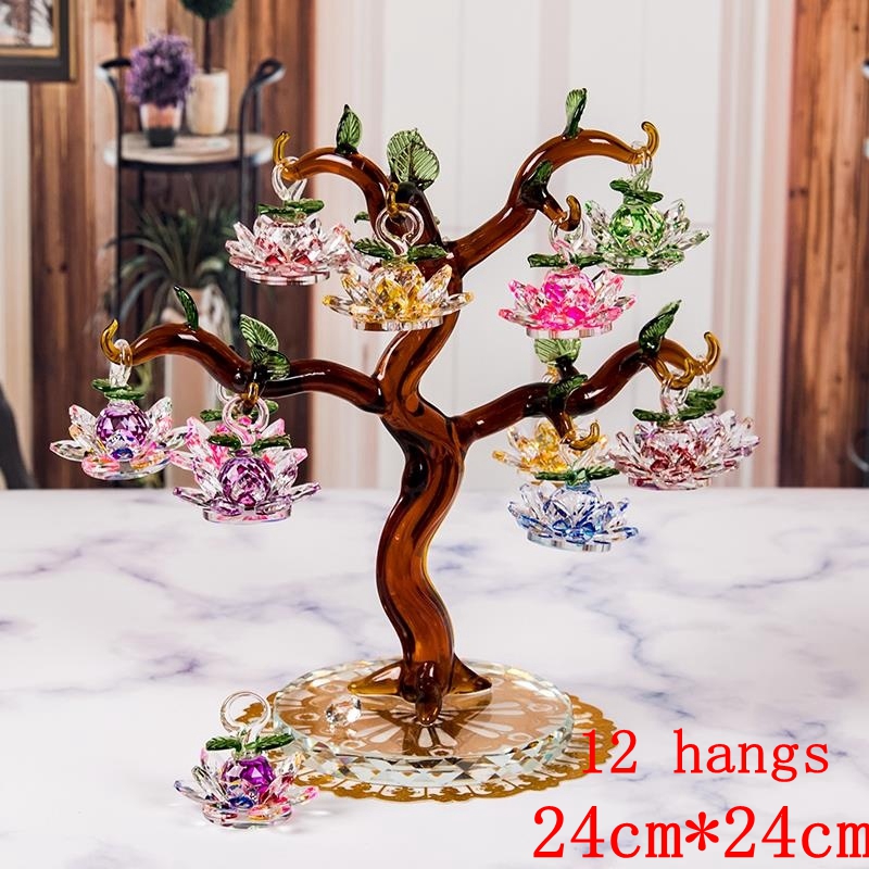 Flor de loto de cristal de cua - Paper Weight Crystal reseña y precio