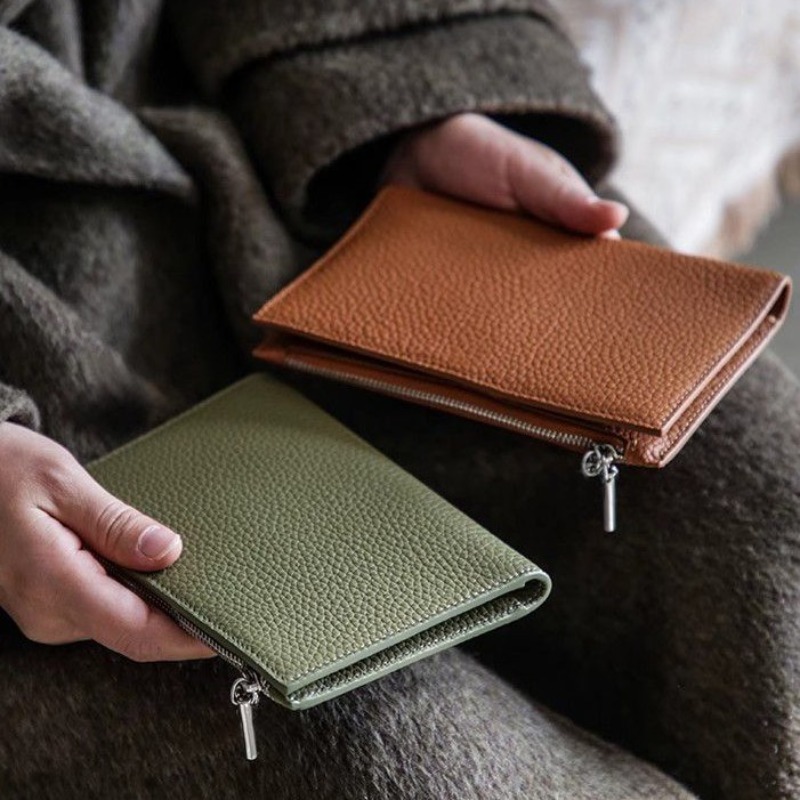 Funda de cuero para pasaporte, - Index Card Holder reseña y precio