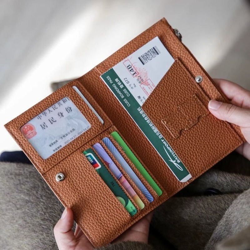Funda de cuero para pasaporte, - Index Card Holder reseña y precio