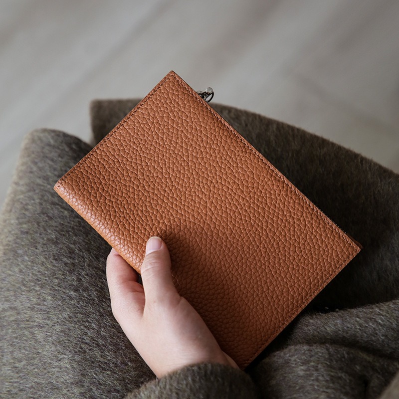 Funda de cuero para pasaporte, - Index Card Holder reseña y precio