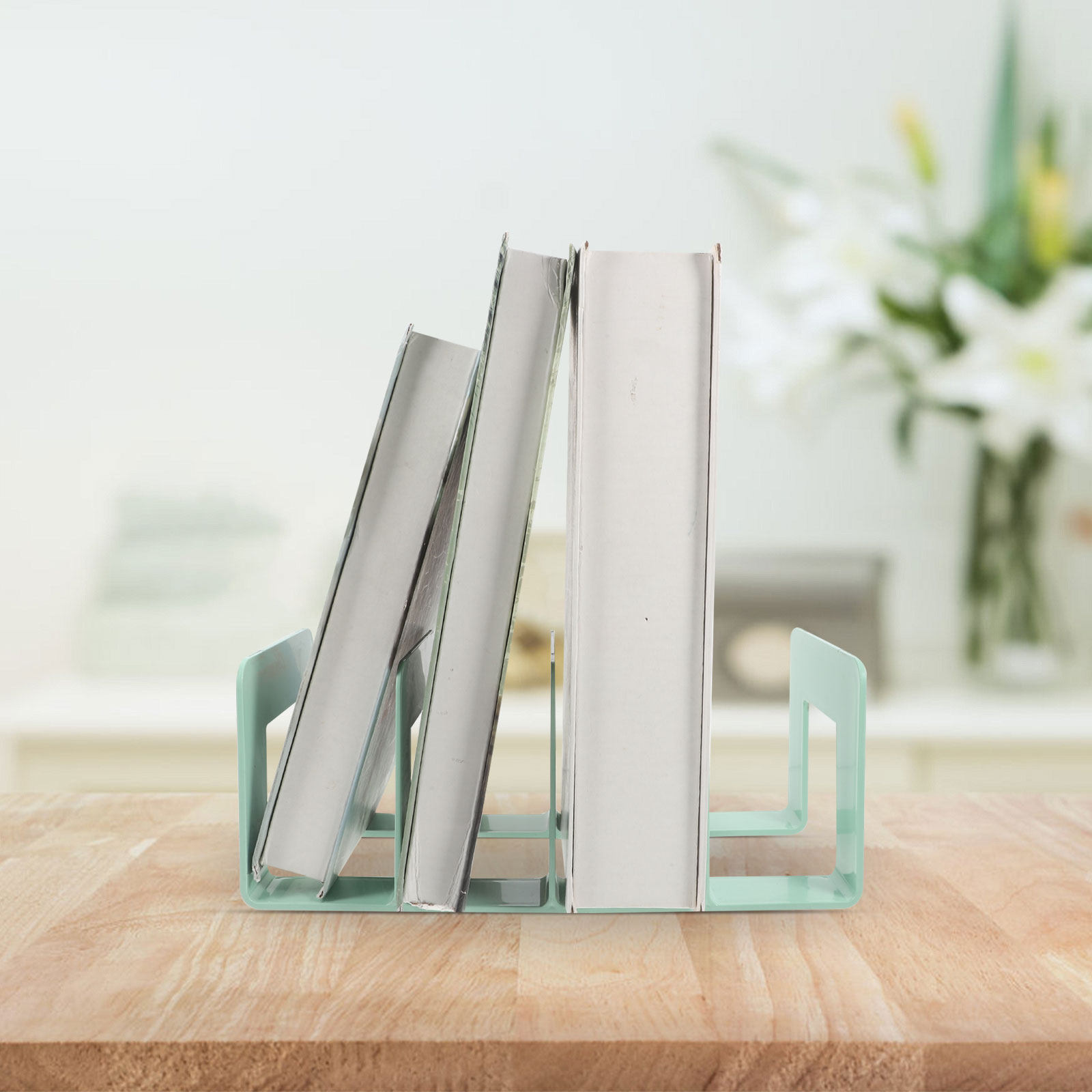 Organizador de libros de escri - Magazine Holder Rack reseña y precio