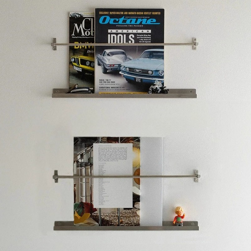 Revistero minimalista moderno, - Magazine Holder Rack reseña y precio