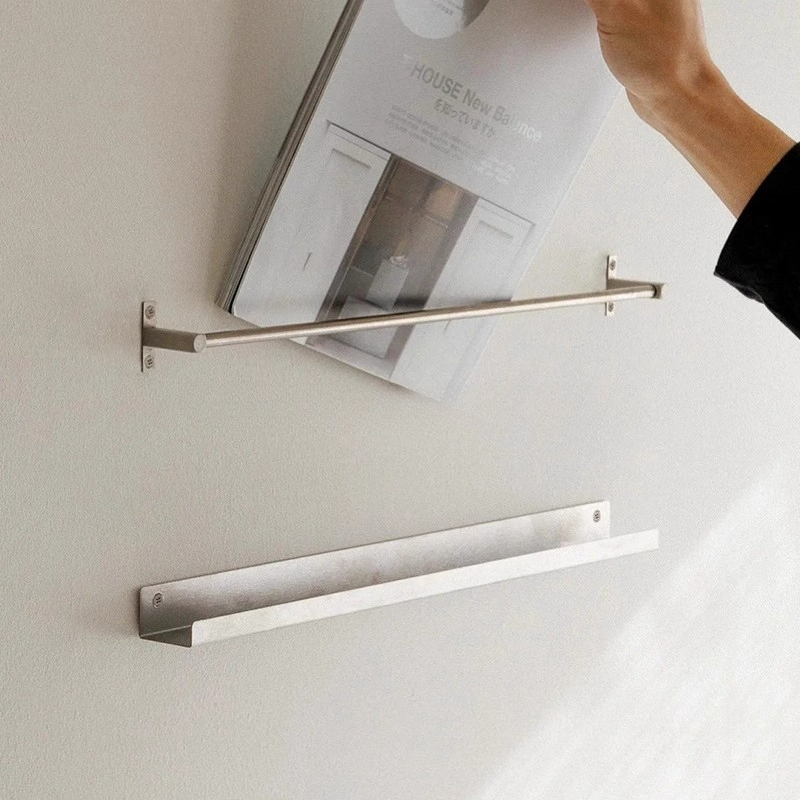 Revistero minimalista moderno, - Magazine Holder Rack reseña y precio