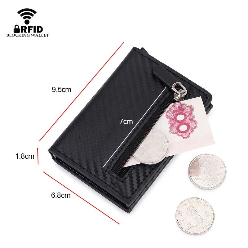 Cartera con Bloqueo RFID, Tarj - Index Card Holder reseña y precio
