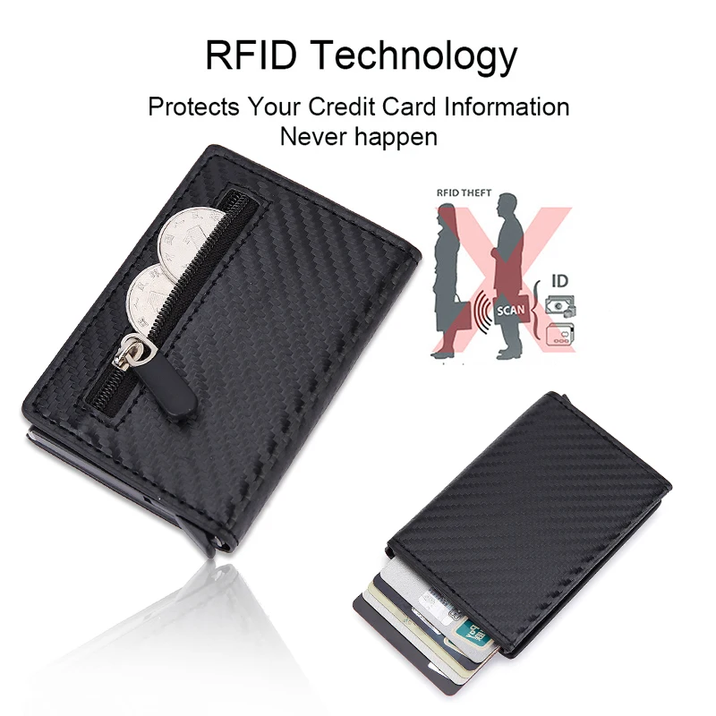 Cartera con Bloqueo RFID, Tarj - Index Card Holder reseña y precio