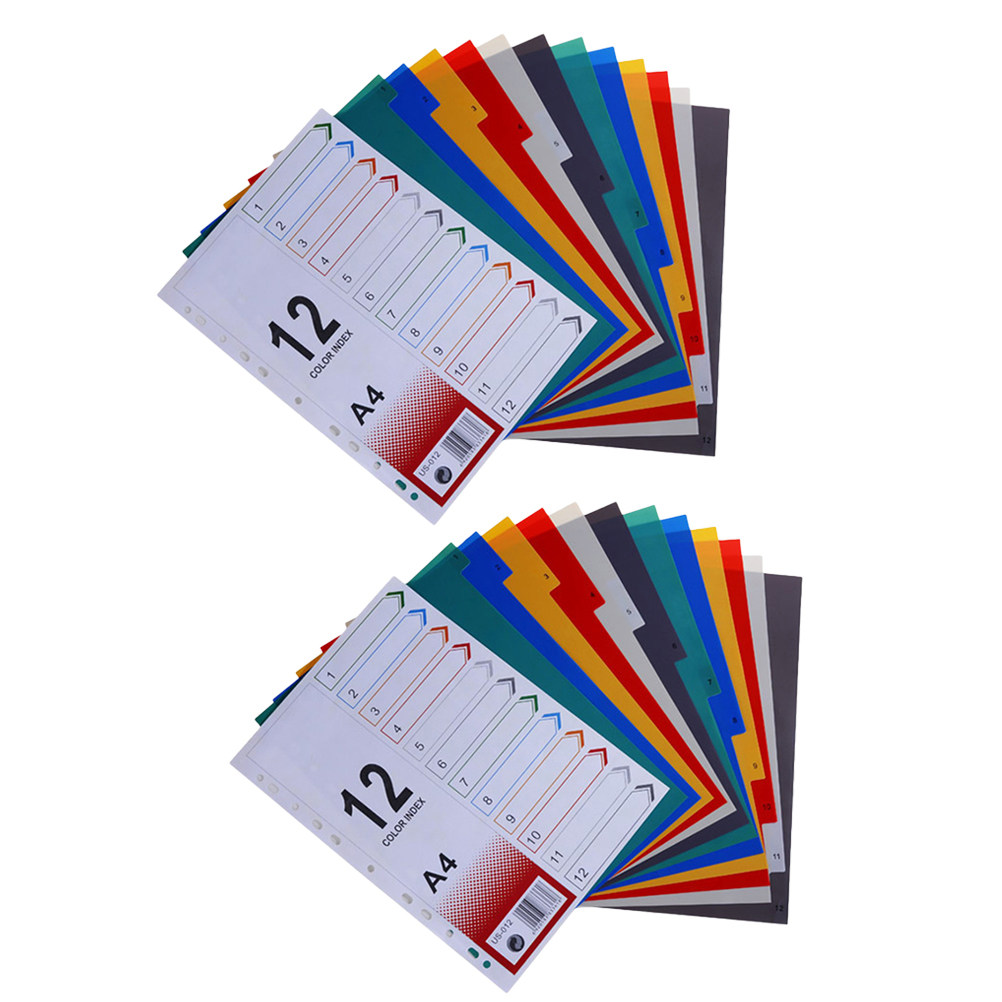 2 piezas de recambios de papel - Tab Divider A4 reseña y precio