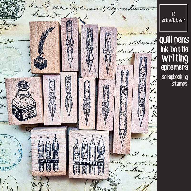 Sellos para Scrapbooking, Plum - Fountain Pen Bottled Ink reseña y precio